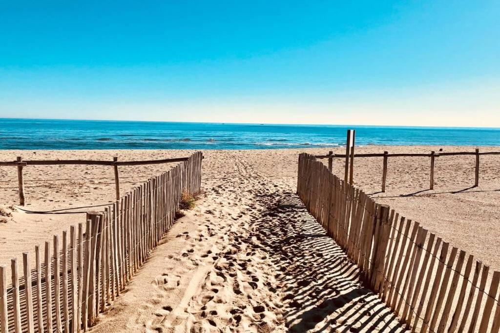Barcaresa-Villa Sur Le Sable Vue Mer Panoramique Piscine Clim Wifi 乐巴凯尔斯 外观 照片