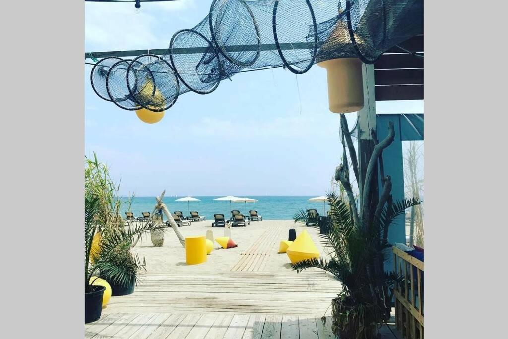 Barcaresa-Villa Sur Le Sable Vue Mer Panoramique Piscine Clim Wifi 乐巴凯尔斯 外观 照片