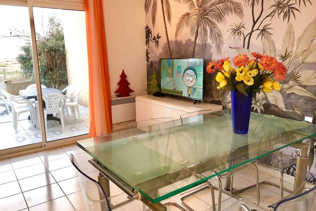 Barcaresa-Villa Sur Le Sable Vue Mer Panoramique Piscine Clim Wifi 乐巴凯尔斯 外观 照片