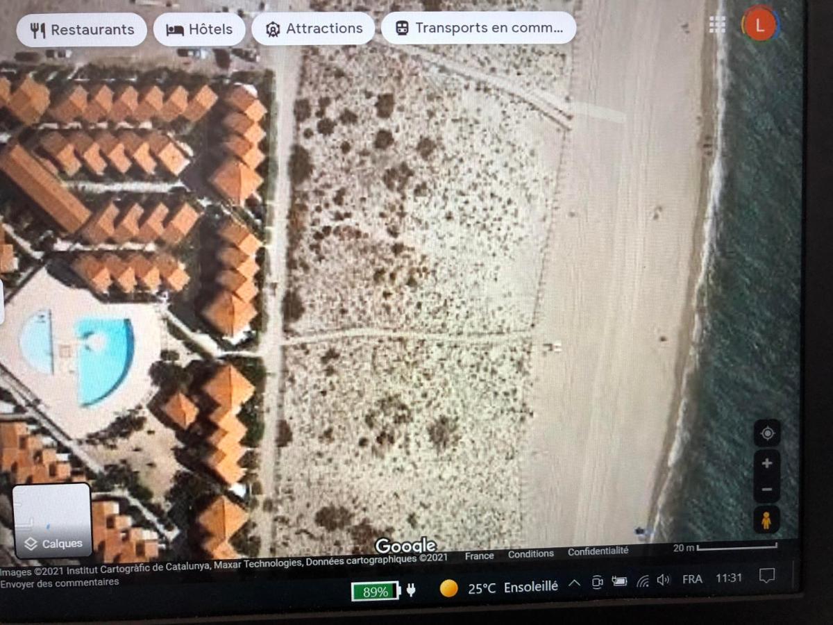 Barcaresa-Villa Sur Le Sable Vue Mer Panoramique Piscine Clim Wifi 乐巴凯尔斯 外观 照片